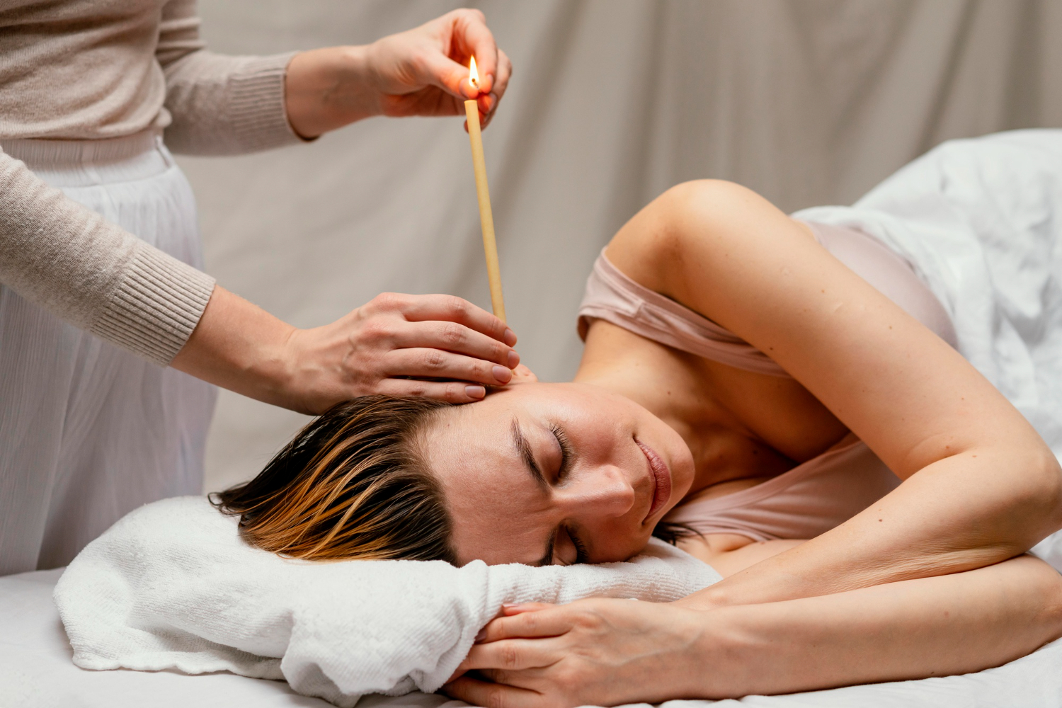Nabhi Purna (warm naval oiling therapy)