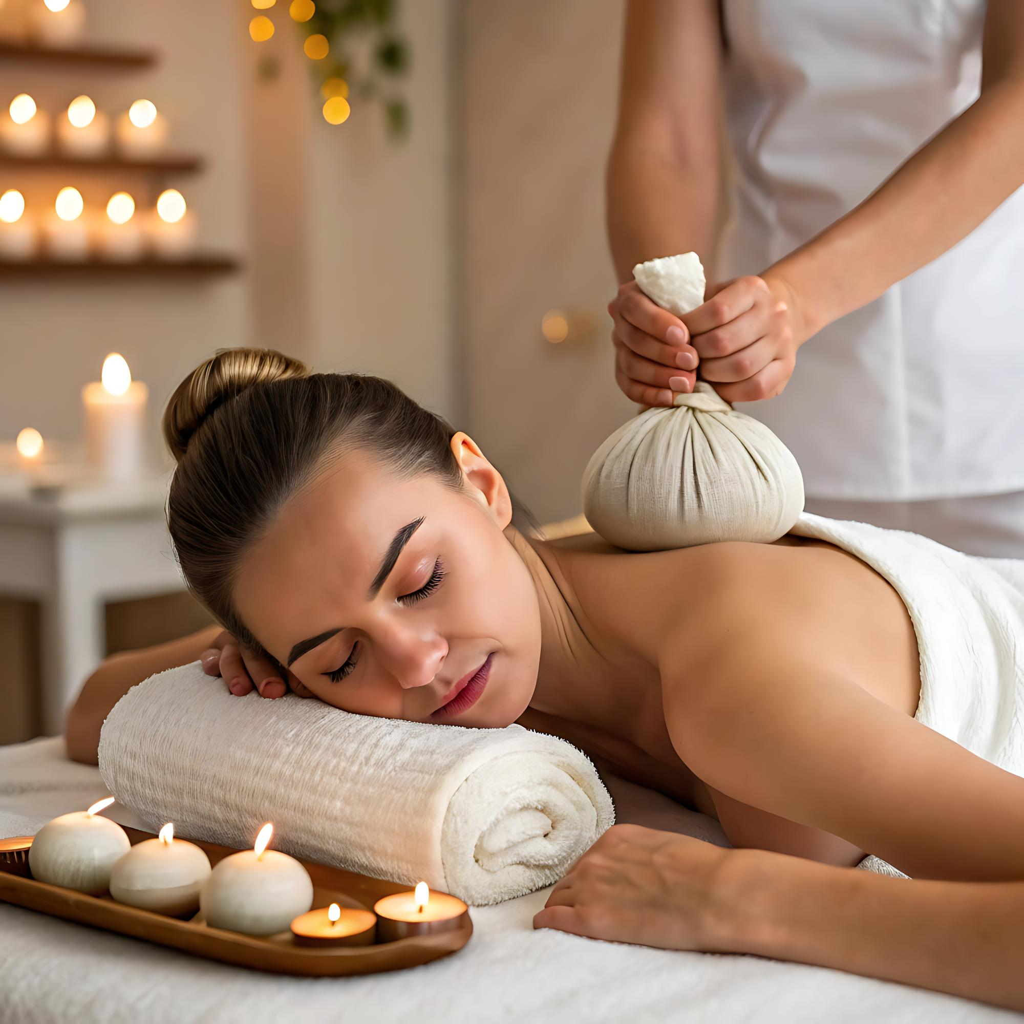 ElaKizhi Ayurvedic herbal leaf bolus body ritual