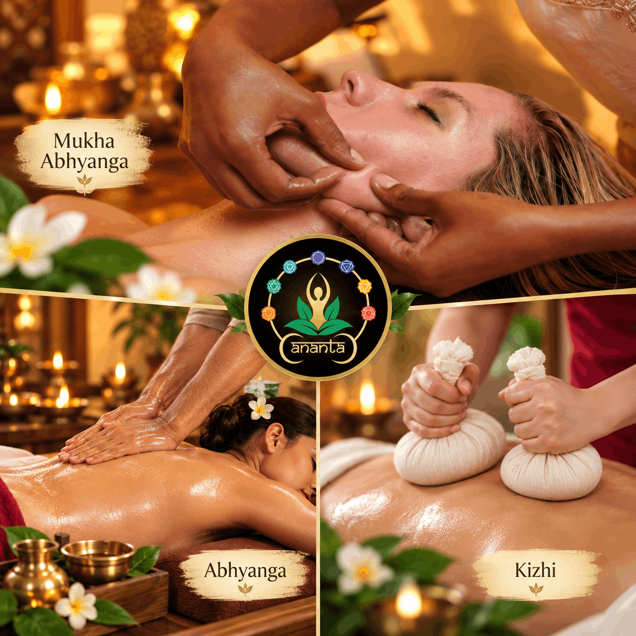 Ayurvedic Abhyanga, mukha and kizhi package experience