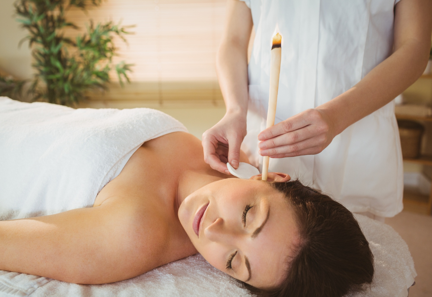 Karan Purna traditional Ayurvedic ear oiling experience